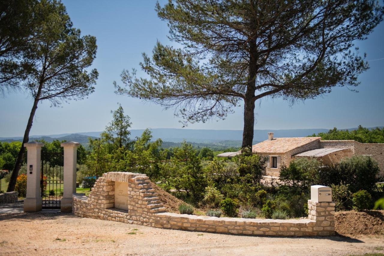 Bastide Toujours Dimanche, Maison De Vacances Avec Vue & Piscine Privee Gordes Exterior photo