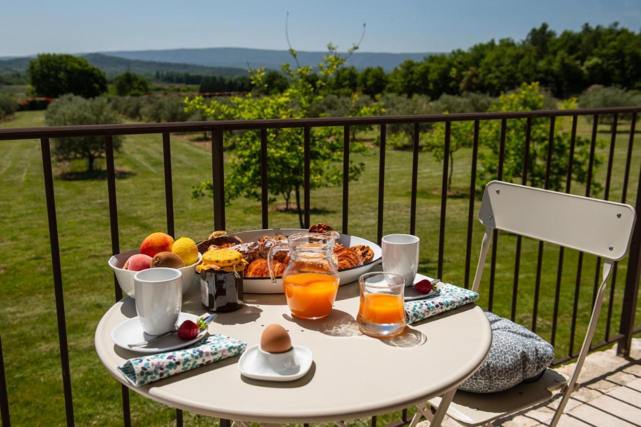 Bastide Toujours Dimanche, Maison De Vacances Avec Vue & Piscine Privee Gordes Exterior photo