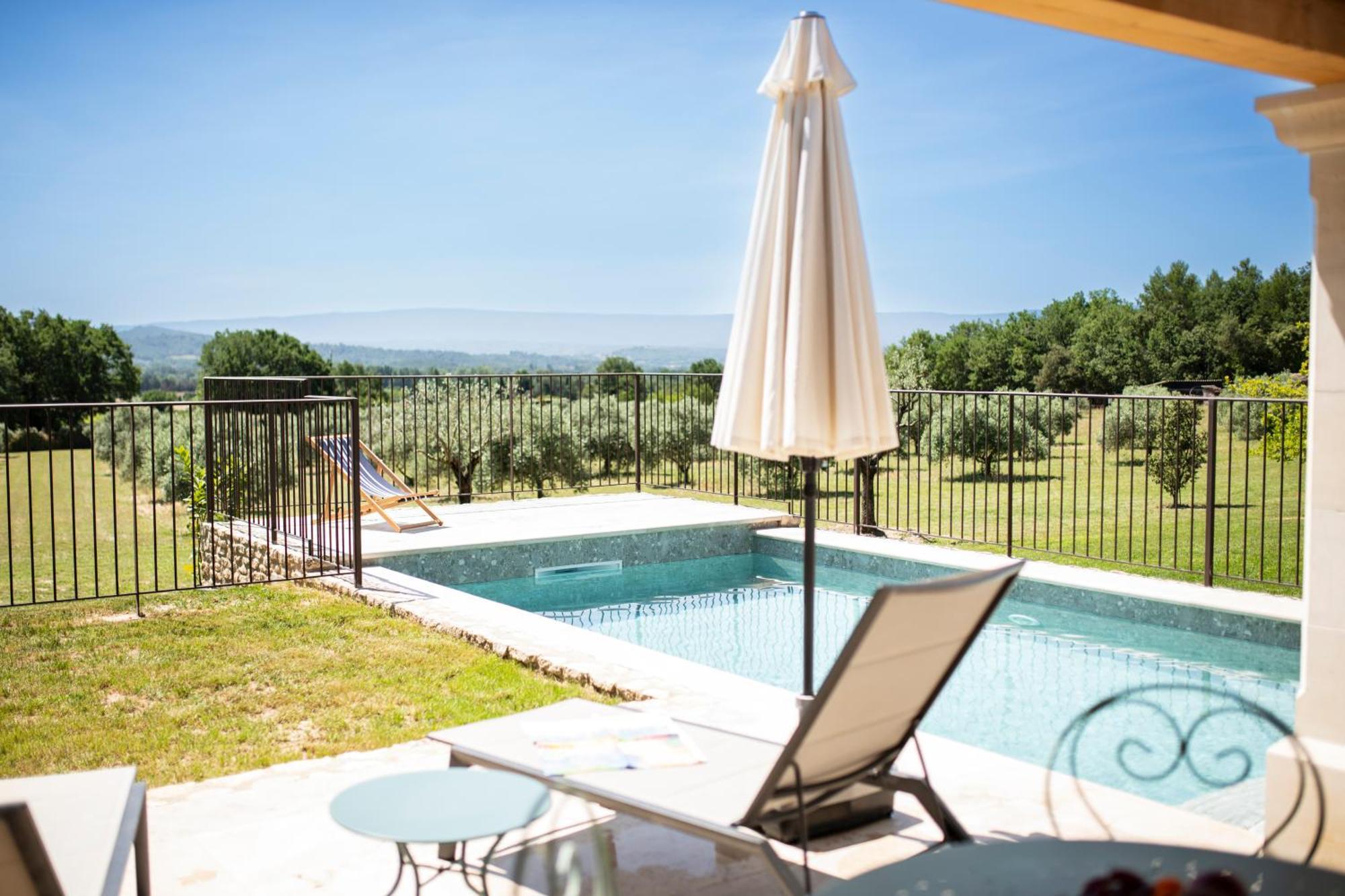 Bastide Toujours Dimanche, Maison De Vacances Avec Vue & Piscine Privee Gordes Exterior photo