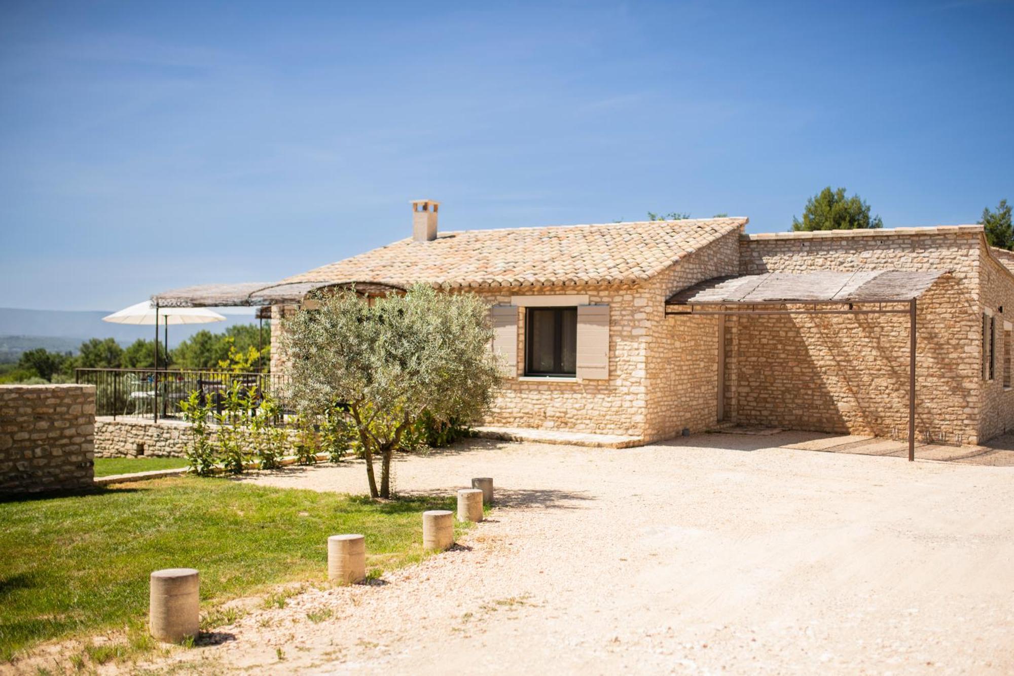 Bastide Toujours Dimanche, Maison De Vacances Avec Vue & Piscine Privee Gordes Exterior photo