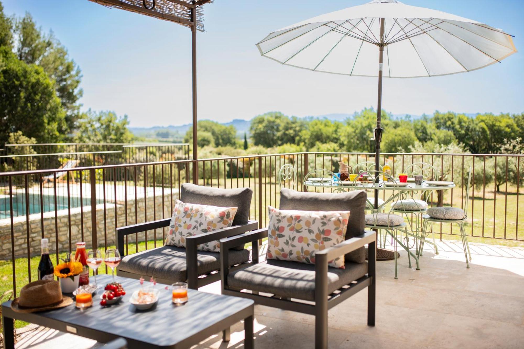 Bastide Toujours Dimanche, Maison De Vacances Avec Vue & Piscine Privee Gordes Exterior photo